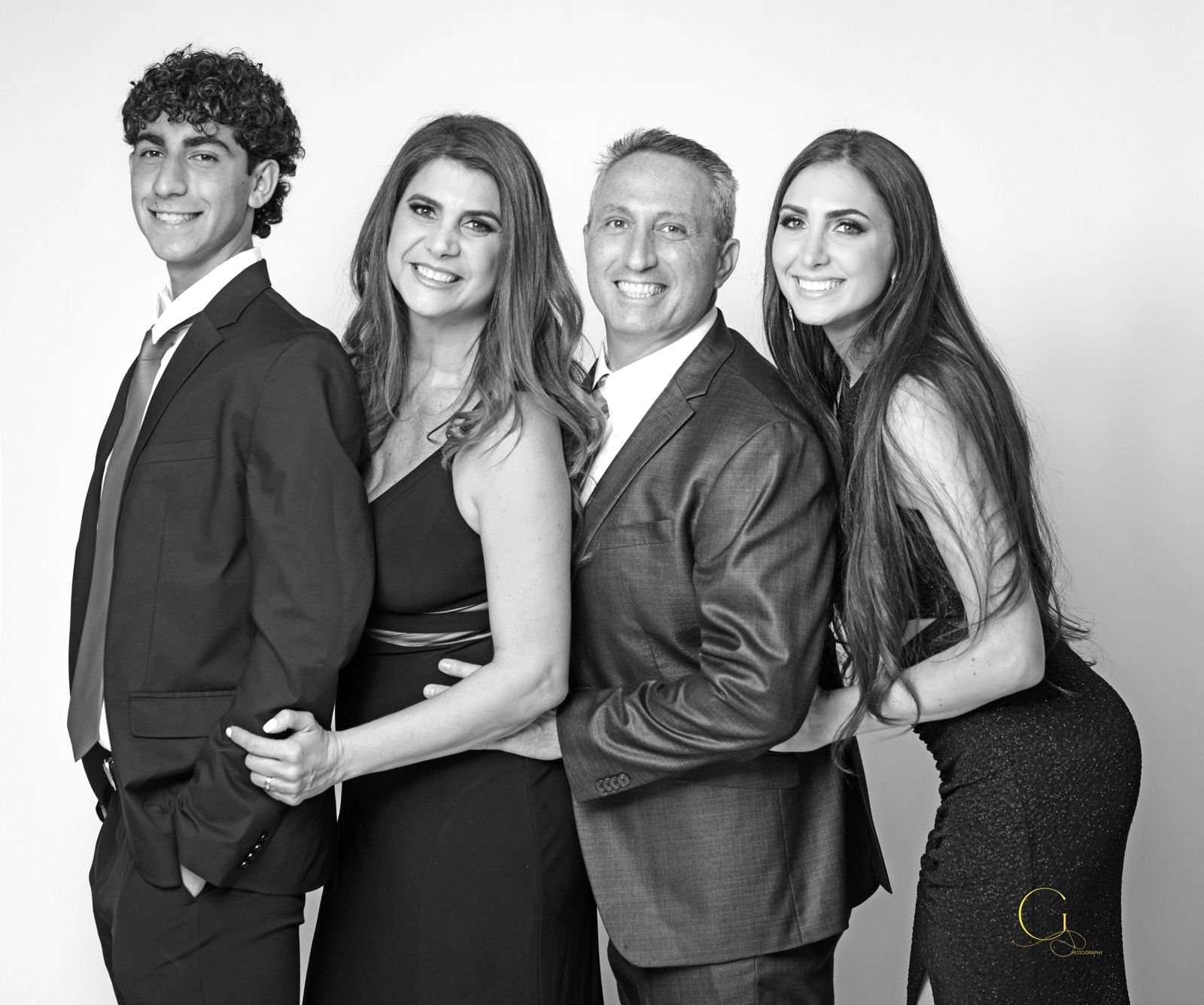 group photo of a professional team in Miami with cohesive branding look